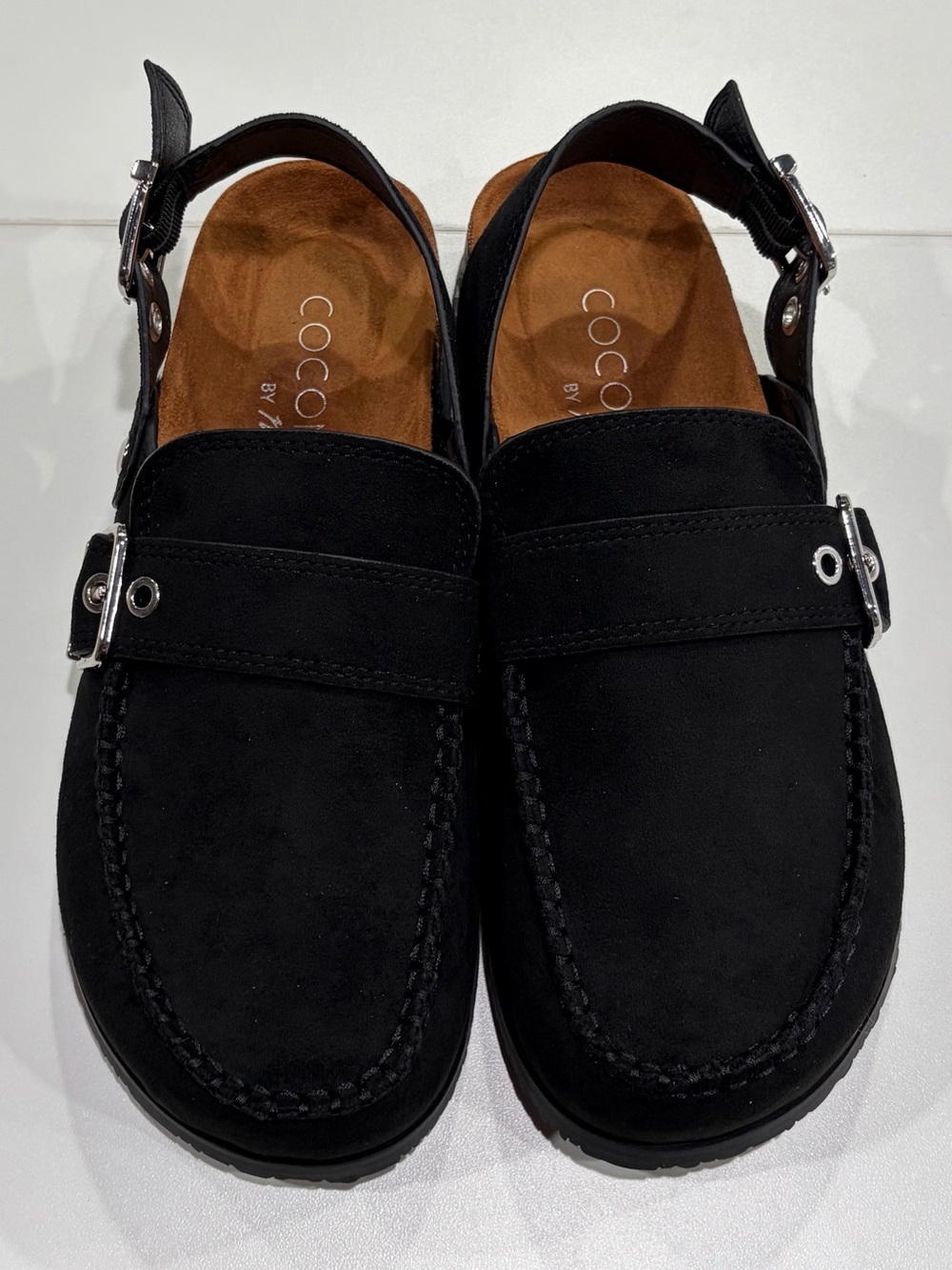 Coconuts by Matisse Women's 8M 8 Tyler Mule Shoes Black NWT Cushy Cork - Picture 2 of 10